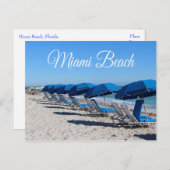 Carte Postale Miami Beach Floride - USA (Devant / Derrière)