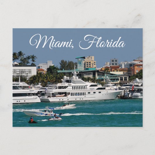 Carte Postale Miami Beach Floride USA Etats-Unis Amérique (Devant)