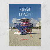 Carte Postale Miami Beach Garde Ocean Patrol #02 (Devant)