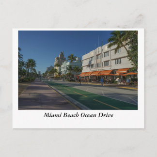 Carte Postale Miami Beach Ocean Drive