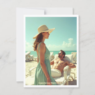 Carte Postale Miami Beach Style de voyage