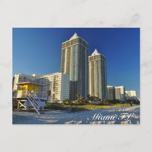 Carte Postale Miami FL (Devant)