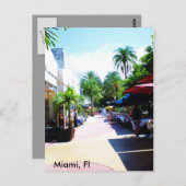 Carte Postale Miami, Fl (Devant / Derrière)