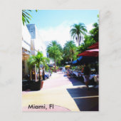 Carte Postale Miami, Fl (Devant)