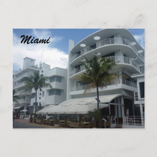 Carte Postale miami fl (Devant)