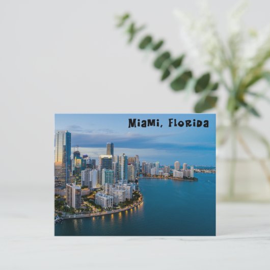 Carte postale Miami Florida (Debout devant)