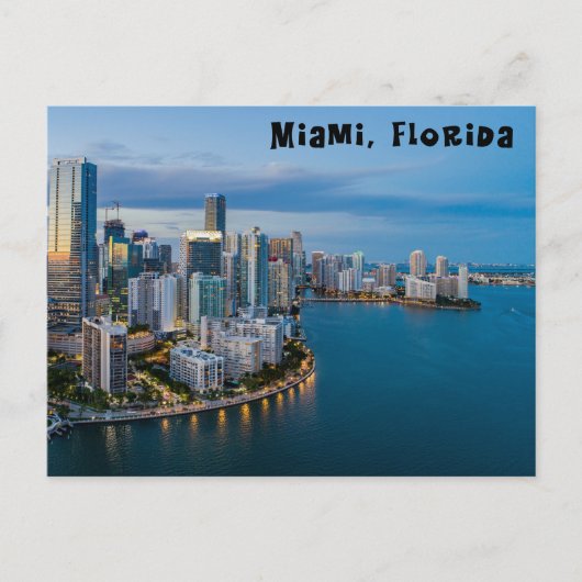 Carte postale Miami Florida (Devant)