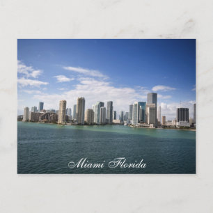 Carte Postale Miami Floride