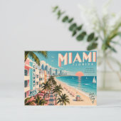 Carte Postale Miami Floride (Debout devant)