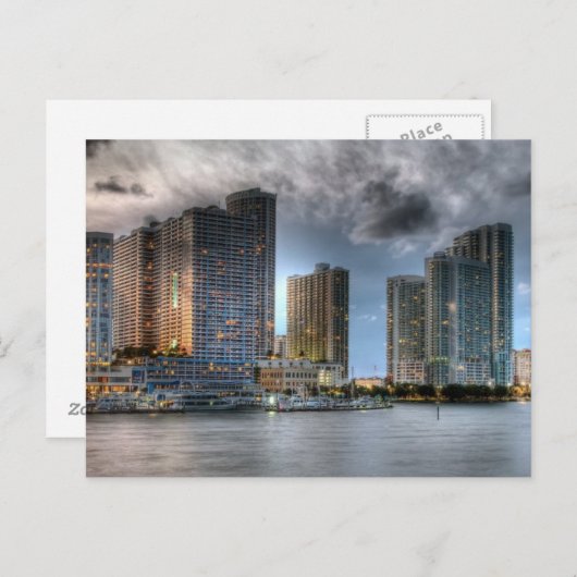 Carte Postale Miami, Floride (Devant / Derrière)