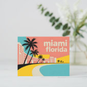 Carte Postale Miami Floride (Debout devant)