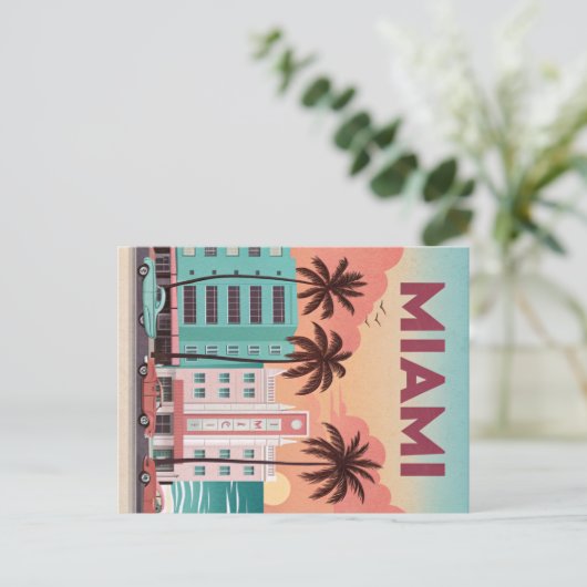 Carte Postale Miami, Floride (Debout devant)