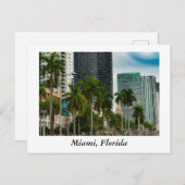 Carte Postale Miami Floride (Devant / Derrière)
