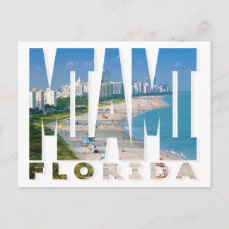 Carte postale Miami, Floride