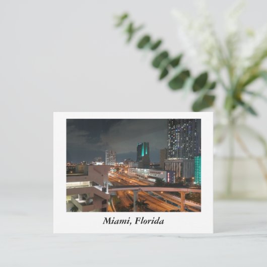 Carte Postale Miami Floride (Debout devant)