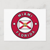 Carte Postale Miami Floride (Devant)