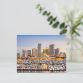 Carte Postale Miami, Floride, États-Unis (Debout devant)