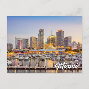 Carte Postale Miami, Floride, États-Unis