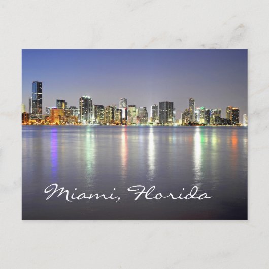 Carte Postale Miami, Floride, États-Unis (Devant)