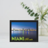 Carte Postale Miami, Floride, États-Unis (Debout devant)