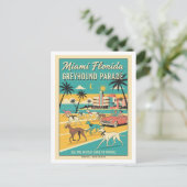 Carte Postale Miami, Floride – Greyhound Parade (Debout devant)