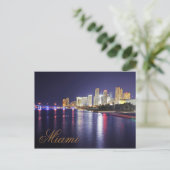 Carte Postale Miami, Floride, Ville de Progrès (Debout devant)