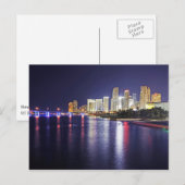 Carte Postale Miami, Floride, Ville de Progrès (Devant / Derrière)