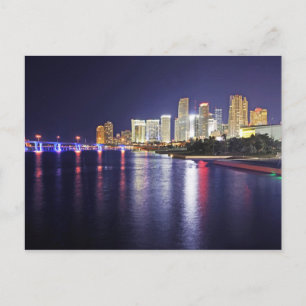 Carte Postale Miami, Floride, Ville de Progrès