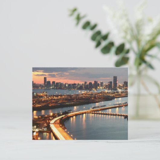 Carte Postale Miami Skyline (Debout devant)