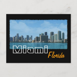 Carte Postale Miami Skyline