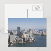 Carte Postale Miami Skyline 3 (Devant / Derrière)