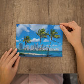 Carte postale Miami South Beach Florida Watercolor