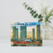 Carte Postale Miami, Visitez la Floride (Debout devant)