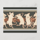 Carte Postale Mice dansante (Devant)