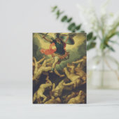 Carte Postale Michael et les anges déchus par Giuseppe Cesari (Debout devant)