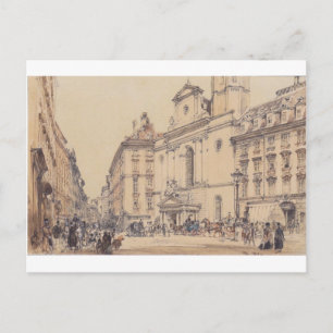 Carte Postale Michaelerplatz et marché du carbone à Vienne par R