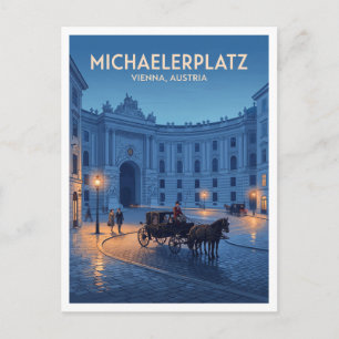 Carte Postale Michaelerplatz Vienne Autriche
