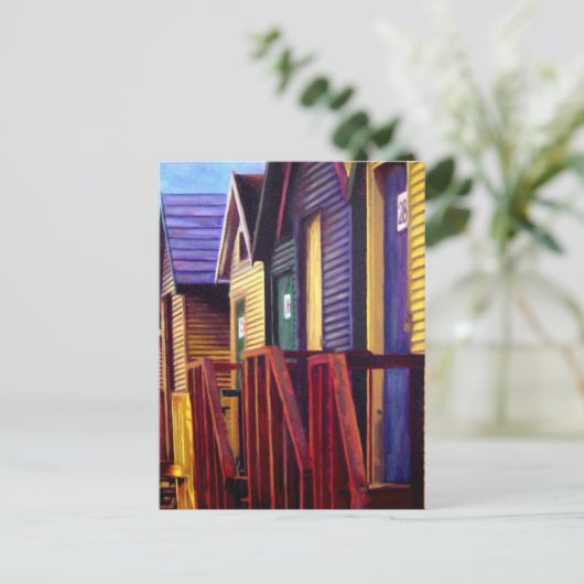 Carte Postale Michael's Beach House (Debout devant)