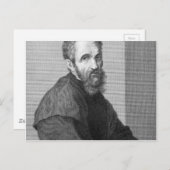 Carte Postale Michel-Ange (Devant / Derrière)