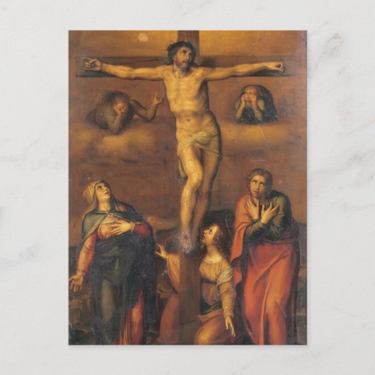 Carte Postale Michelangelo- Crucifixion (Devant)