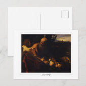 Carte Postale Michelangelo Merisi da Caravaggio #12 - Beaux-Arts (Devant / Derrière)