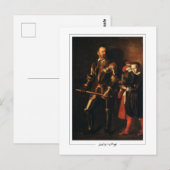 Carte Postale Michelangelo Merisi da Caravaggio #30 - Beaux-Arts (Devant / Derrière)