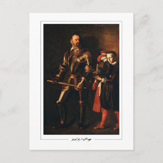 Carte Postale Michelangelo Merisi da Caravaggio #30 - Beaux-Arts (Devant)