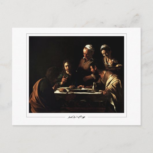 Carte Postale Michelangelo Merisi da Caravaggio #66 - Beaux-Arts (Devant)
