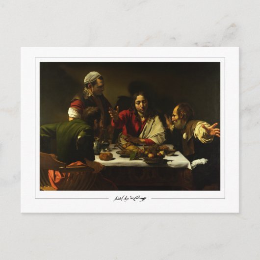 Carte Postale Michelangelo Merisi da Caravaggio #89 - Beaux-Arts (Devant)