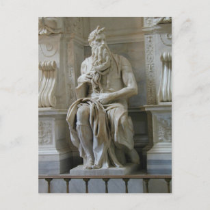 Carte Postale Michelangelo-Moses