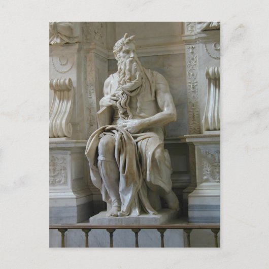 Carte Postale Michelangelo-Moses (Devant)