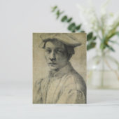 Carte Postale Michelangelo Portrait d'Andrea Quaratesi (Debout devant)