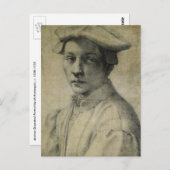 Carte Postale Michelangelo Portrait d'Andrea Quaratesi (Devant / Derrière)