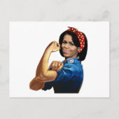 CARTE POSTALE MICHELLE LE RIVETER (Devant)